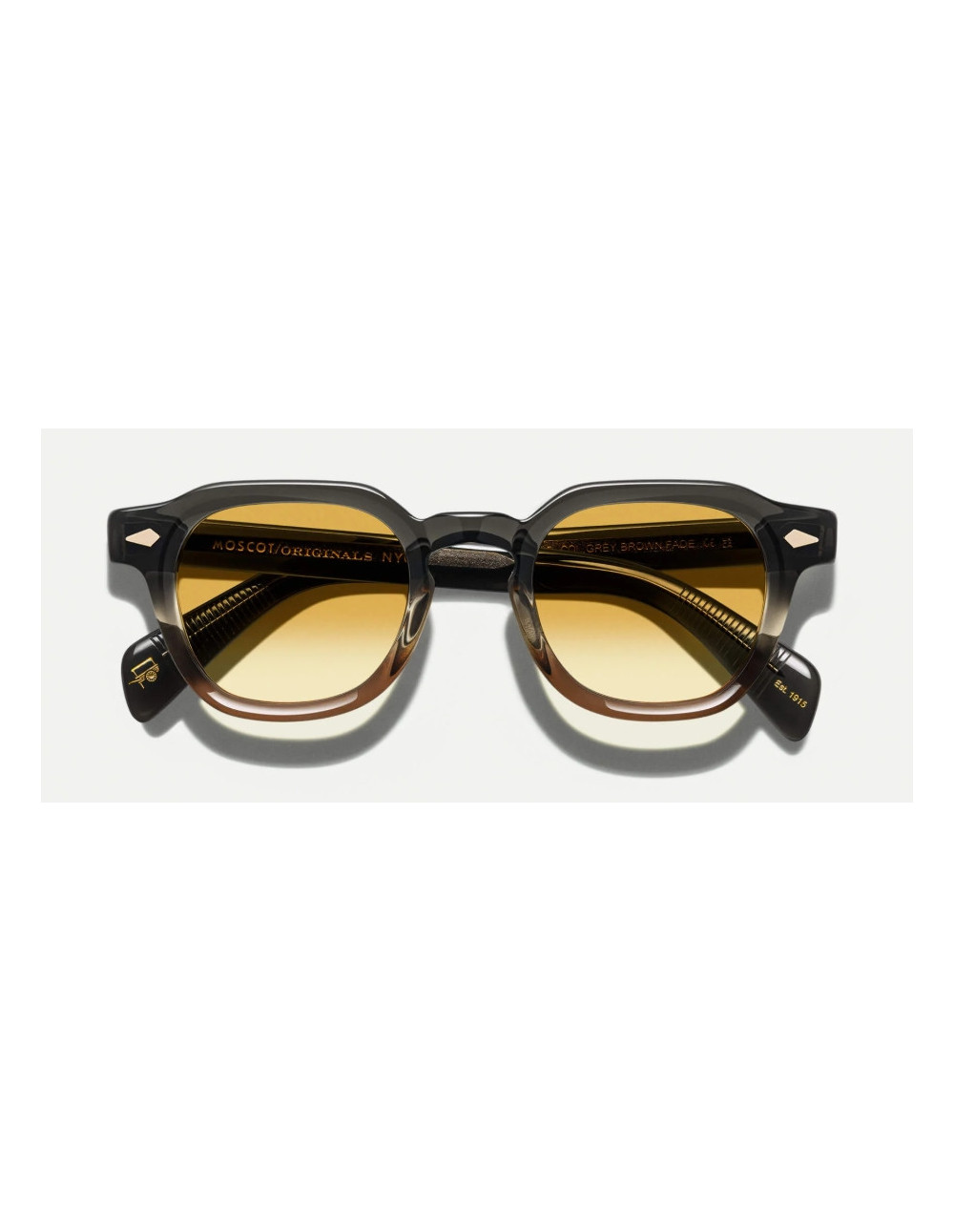 Moscot - Dolt sun - Grey / Brown Fade