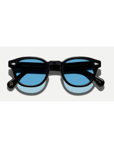 Moscot - LEMTOSH BLACK WITH CUSTOM MADE TINTS - CELEBRITY BLUE