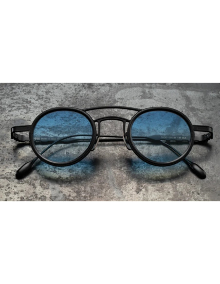 CAPOTE - CACAU - BLACK/BLUE GRADIENT