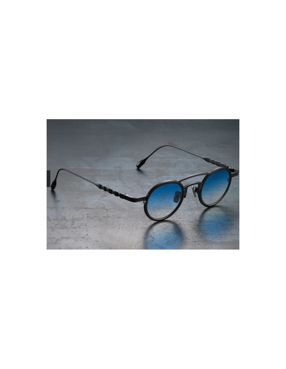 CAPOTE - CACAU - BLACK/BLUE GRADIENT