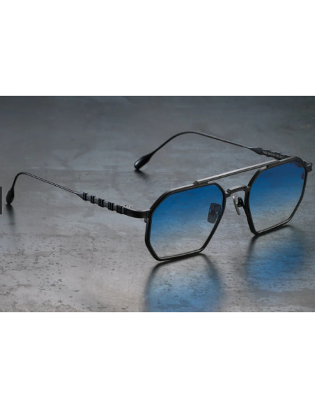CAPOTE - PACA - BLACK/BLUE GRADIENT