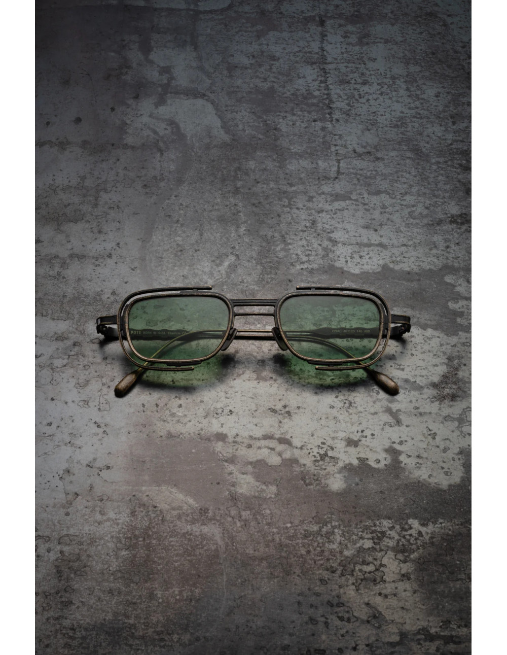 CAPOTE - 226AC - ANTIQUE GOLD/GREEN GRADIENT