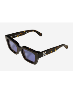Off-White Virgil OW1022 2507 M Shiny Dark Havana Black BLU S 2
