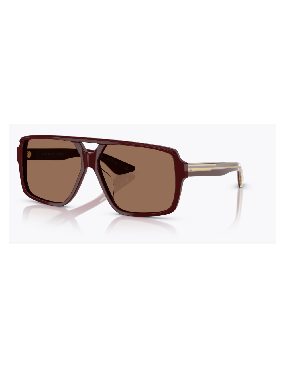 Oliver Peoples - Khaite - 1977c  - Burgundy